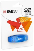 usb atmintine 32gb - Emtec C410 32GB Blue (Mėlynas) - 2 nuotrauka