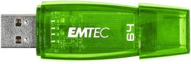 64gb usb - Emtec C410 64GB Green (Žalias) - 1 nuotrauka