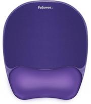 mouse pad gel - Fellowes Gel Crystal Purple Wrist Rest 9144104 - 2 nuotrauka