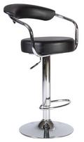 Home4you Leon Bar Stool Black