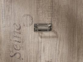 kampines spintos - Black Red White Malcolm II Corner Wardrobe - 3 nuotrauka