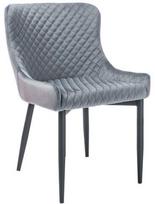 Signal Meble Chair Colin B Velvet Grey/Black