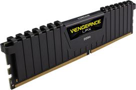 ddr4 corsair vengeance - Corsair Vengeance LPX Black 64GB 2400MHz CL14 DDR4 KIT OF 4 CMK64GX4M4A2400C14 - 4 nuotrauka