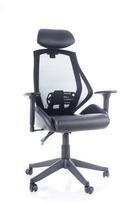 foteliukai - Signal Meble Rotary Seat Q-406 Black - 4 nuotrauka