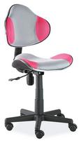 office chair - Signal Meble Q-G2 Office Chair Pink/Gray - 2 nuotrauka