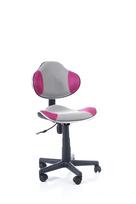 office chair - Signal Meble Q-G2 Office Chair Pink/Gray - 3 nuotrauka