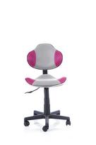 office chair - Signal Meble Q-G2 Office Chair Pink/Gray - 4 nuotrauka