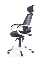 biuro kedes ermitazas - Signal Meble Q-409 Black/White - 6 nuotrauka