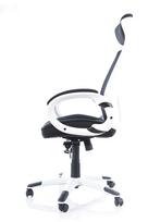 biuro kedes ermitazas - Signal Meble Q-409 Black/White - 7 nuotrauka