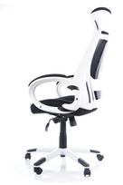 biuro kedes ermitazas - Signal Meble Q-409 Black/White - 8 nuotrauka