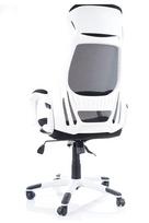 biuro kedes ermitazas - Signal Meble Q-409 Black/White - 10 nuotrauka