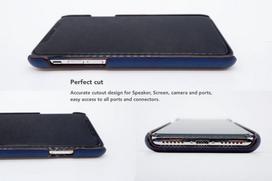 iphone 8 plus - Vix&Fox Card Slot Back Shell For Apple iPhone 7 Plus/8 Plus Blue - 5 nuotrauka