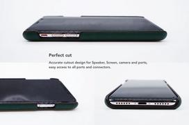 iphone xs max deklas - Vix&Fox Card Slot Back Shell For Apple iPhone XS Max Green - 3 nuotrauka
