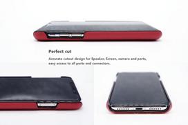 iphone xs deklas - Vix&Fox Card Slot Back Shell For Apple iPhone XS Max Red - 6 nuotrauka