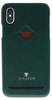 Vix&Fox Card Slot Back Shell For Apple iPhone X/XS Green
