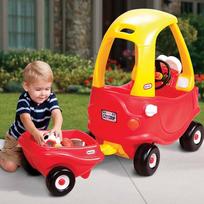 cozy masinele - Little Tikes Cozy Coupe Trailer Red - 2 nuotrauka