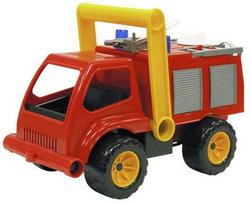 geltona masinyte - Lena Truxx Fire Truck 4155 - 1 nuotrauka