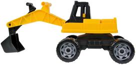 modeliukai traktoriai - Lena Maxi Excavator Yellow 2047 - 2 nuotrauka