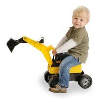 modeliukai traktoriai - Lena Maxi Excavator Yellow 2047 - 5 nuotrauka
