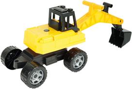 modeliukai traktoriai - Lena Maxi Excavator Yellow 2047 - 7 nuotrauka