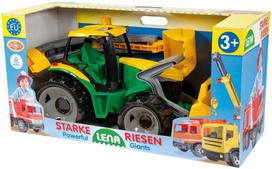 modeliukai traktoriai - Lena Maxi Tractor With Front Loader & Shovel Green 2080 - 5 nuotrauka