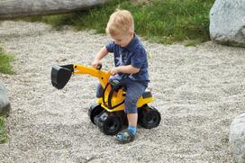 ekskavatoriaus - Lena Digger Yellow/Grey 02141 - 5 nuotrauka