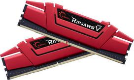 3600 ddr4 - G.SKILL RipjawsV Series Red 16GB 3000MHz CL16 F4-3000C16D-16GVRB - 2 nuotrauka