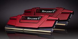 3600 ddr4 - G.SKILL RipjawsV Series Red 16GB 3000MHz CL16 F4-3000C16D-16GVRB - 4 nuotrauka