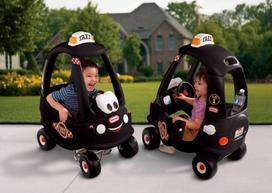 cozy masinele - Little Tikes Black Taxi Cozy Coupe 172182 - 3 nuotrauka