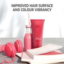 fino plauku - Wella Invigo Color Brilliance Vibrant Color Conditioner For Fine And Normal Hair 200ml - 2 nuotrauka