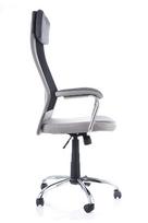 biuro kedes ermitazas - Signal Meble Rotary Seat Q-336 Grey - 15 nuotrauka