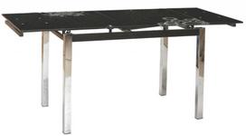 ermitazas stalai - Signal Meble Table GD-017 Black - 1 nuotrauka
