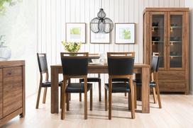 staliukas oak - Black Red White Brussel/Gent Extendable Table 160/200/240cm Stirling Oak - 5 nuotrauka