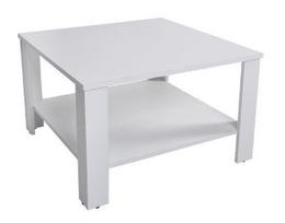 Black Red White Odette Coffee Table White