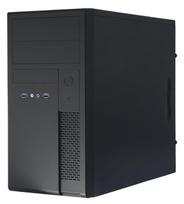 mini kompiuterus - Chieftec MicroATX Mini Tower XT-01B XT-01B-OP - 2 nuotrauka