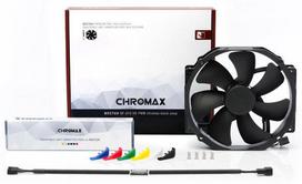 140mm ventiliatoriai - Noctua Fan Chromax Black Swap PWM NF-A15 140mm - 5 nuotrauka