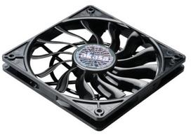 ausintuvas 12v - Akasa Slimfan 120mm Black - 2 nuotrauka
