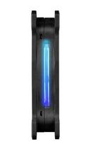 fan case - Thermaltake Riing 12 LED RGB Case Fan Black 3-Pack CL-F042-PL12SW-B - 21 nuotrauka