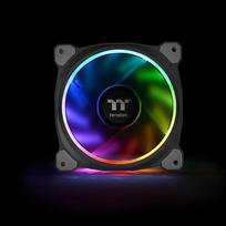 rgb fan - Thermaltake Riing Plus 12 LED RGB Radiator Fan TT Premium Edition 5-Pack CL-F054-PL12SW-A - 10 nuotrauka