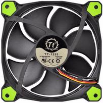 ledu ausintuvai - Thermaltake Riing 12 Green LED Fan 120mm CL-F038-PL12GR-A - 2 nuotrauka