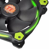 ledu ausintuvai - Thermaltake Riing 12 Green LED Fan 120mm CL-F038-PL12GR-A - 4 nuotrauka