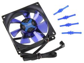 korpuso ausintuvai - Noiseblocker Cooler X1 80mm - 3 nuotrauka