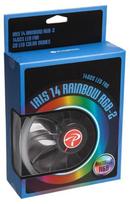 140mm ventiliatoriai - Raijintek IRIS 14 Rainbow RGB LED - 9 nuotrauka
