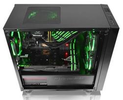 kompiuterio korpusas case - Thermaltake Versa H17 Case Black - 20 nuotrauka