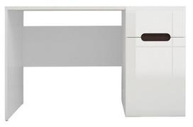 Black Red White Desk Azteca Trio White