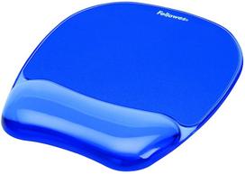 mouse pad gel - Fellowes Gel Crystal Blue Wrist Rest 9114120 - 2 nuotrauka