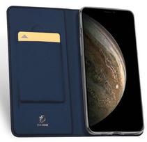 iphone 8 deklas - Dux Ducis Premium line Skin Pro Magnetic book case for Apple iPhone 11 Pro (5.8") Mėlyna - 6 nuotrauka