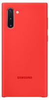 samsung note 10 dekliukas - Samsung Silicone Back Case For Samsung Galaxy Note 10 Red - 1 nuotrauka