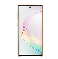 odiniai telefonu deklai - Samsung Leather Back Case For Samsung Galaxy Note 10 Brown - 3 nuotrauka