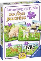 Ravensburger Mini My First 4 Puzzles Favourite Animals 070770